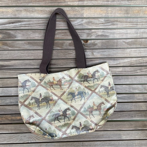 Nordic House Designs Handbags - NORDIC House Designs Equestrian Horse Tote Bag